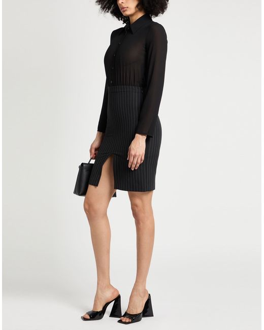Patrizia Pepe Black Mini Dress
