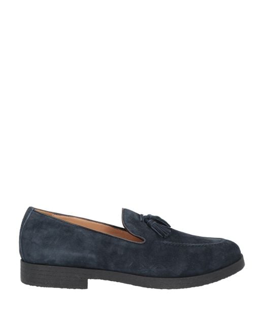 ALBUSCERI Blue Loafers for men