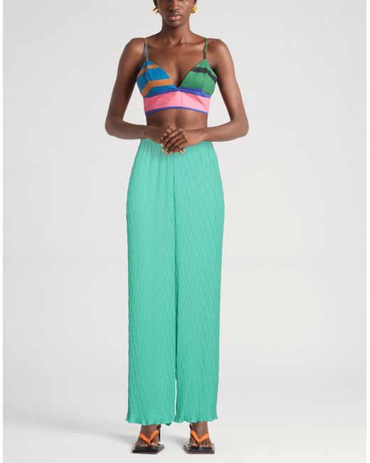 Jijil Green Trouser