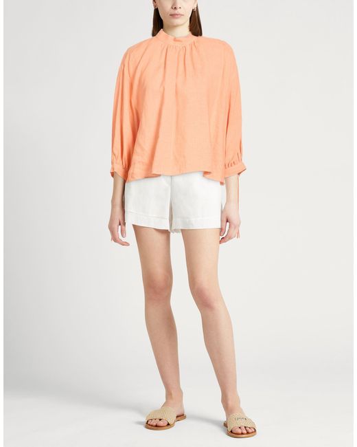 Agnona Orange Tops