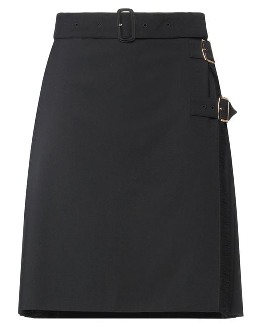 Burberry Black Mini Skirt