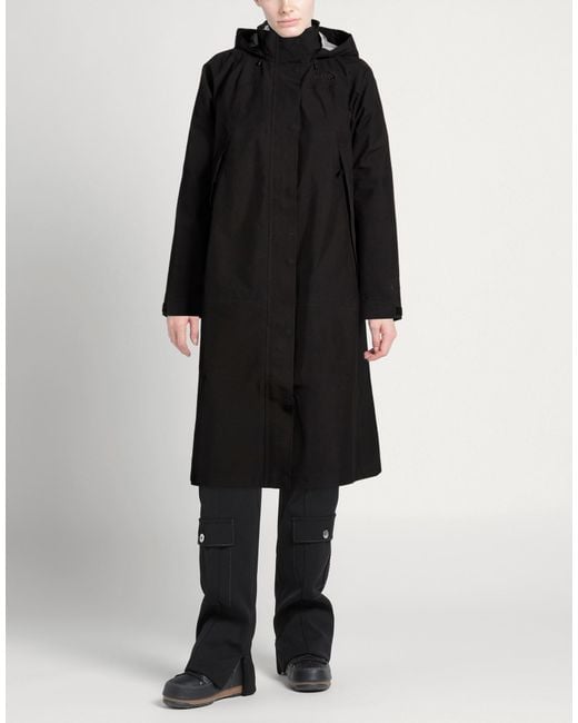 The North Face Black Overcoat & Trench Coat Polyester