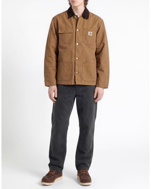 Carhartt Brown Jacket Organic Cotton for men