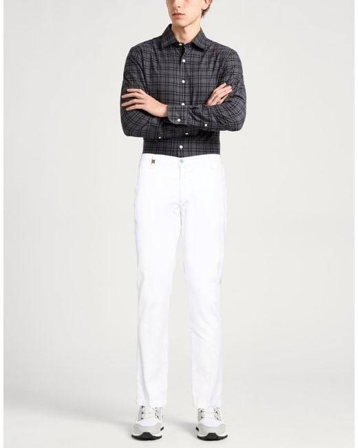 Barbati White Pants for men