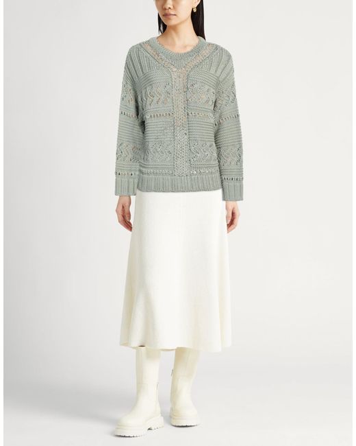 Alberta Ferretti Gray Jumper
