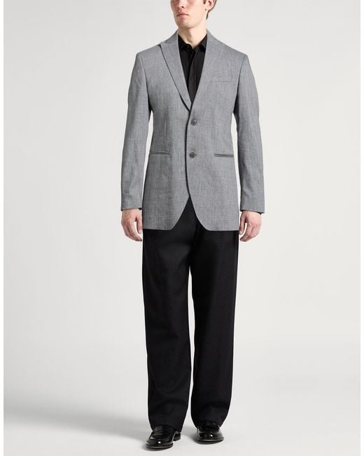 John Varvatos Gray Blazer for men