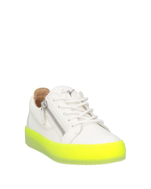 Giuseppe Zanotti Yellow Sneakers