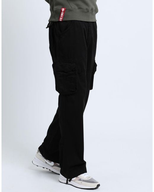 Alpha Industries Black Trouser for men