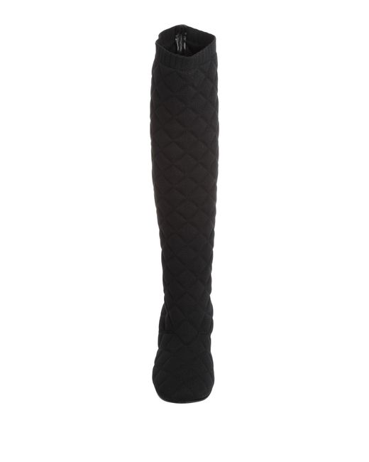 Casadei Black Knee Boots