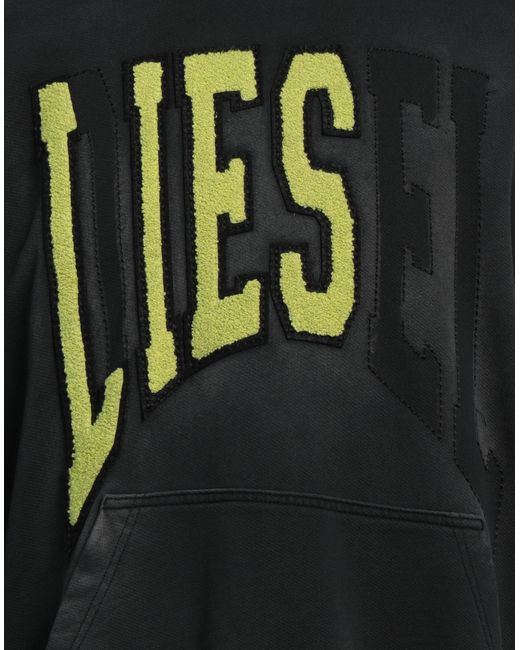 DIESEL Sweatshirt in Black für Herren