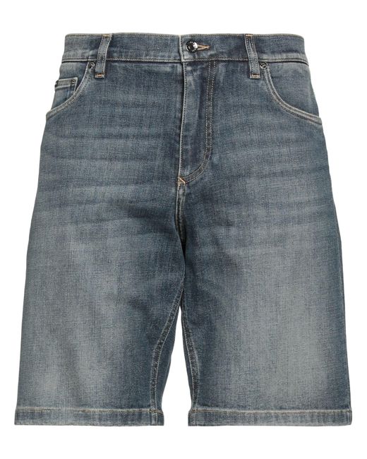 Shorts Jeans di Dolce & Gabbana in Gray da Uomo