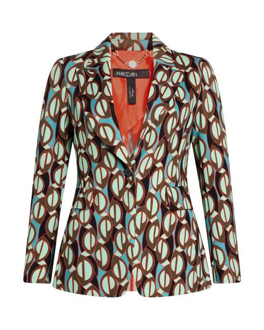 Marc Cain Black Blazer Polyamide, Elastane