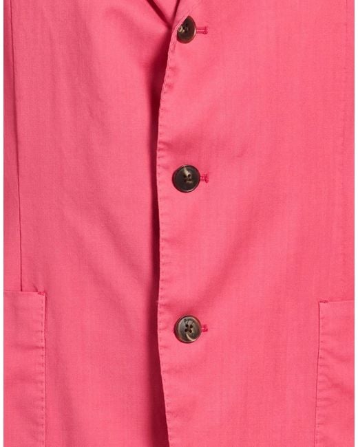 Drumohr Pink Blazer Virgin Wool for men