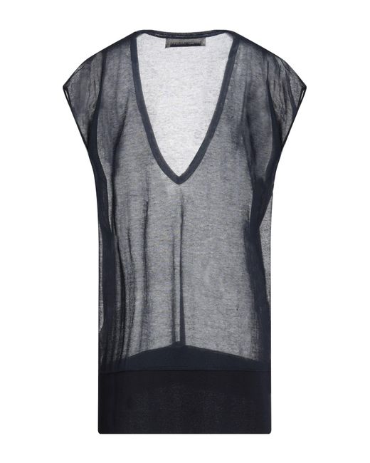 Lamberto Losani Gray Pullover