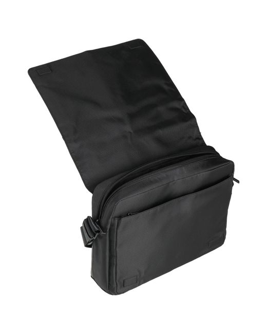 Piquadro Black Cross-Body Bag for men