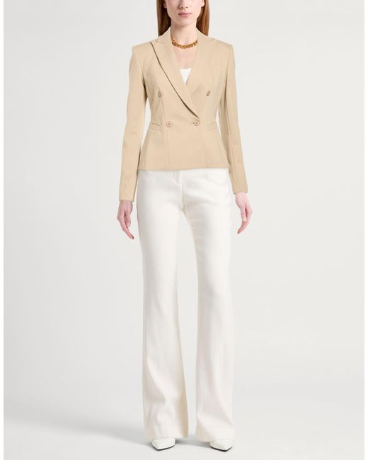 Dondup Natural Blazer Viscose, Polyamide, Elastane