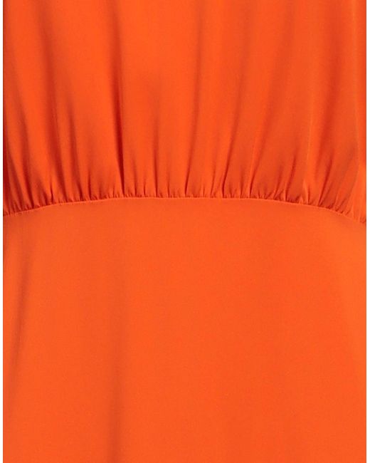 Sportmax Orange Midi Dress