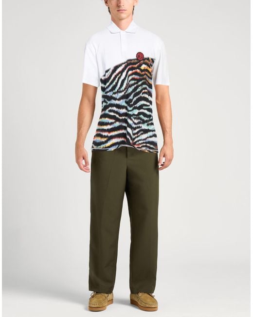 Just Cavalli White Polo Shirt for men