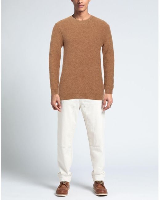 Irish Crone Brown Jumper for men