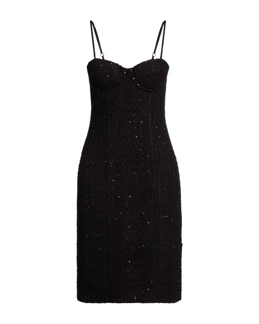 ROTATE BIRGER CHRISTENSEN Black Mini Dress