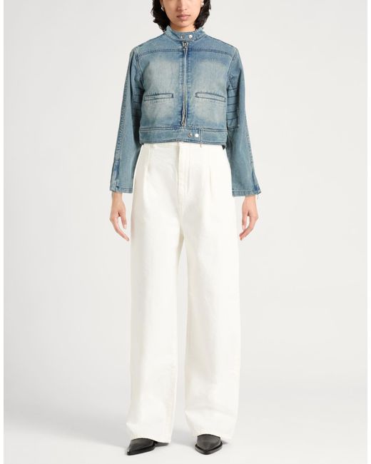 House Of Sunny Blue Denim Outerwear