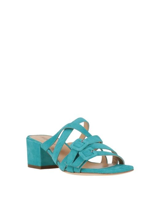 Sergio Rossi Blue Sandals