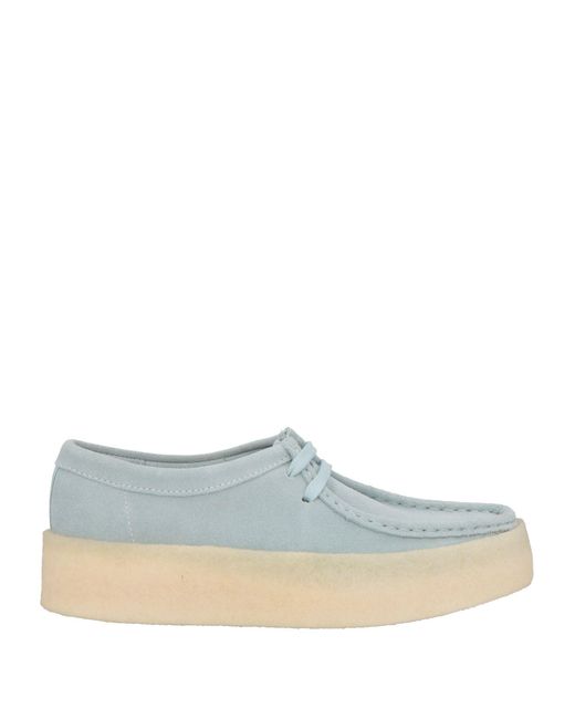 Clarks Blue Sky Lace-Up Shoes Leather