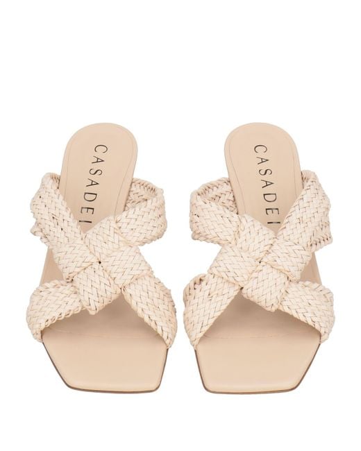 Casadei Natural Sandals