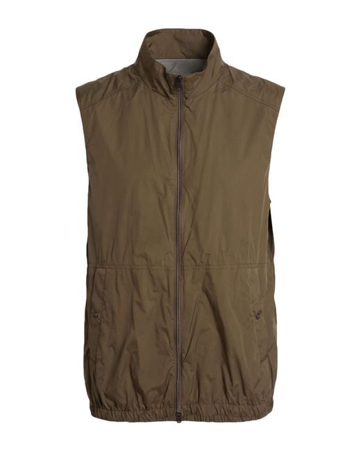 Herno Green Gilet for men