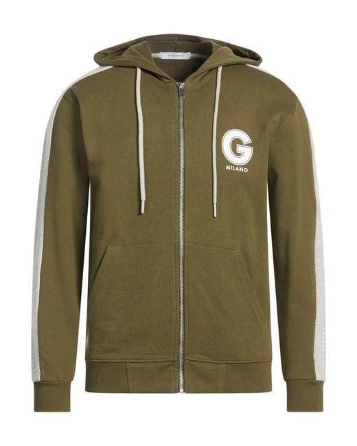 Gazzarrini Green Sweatshirt for men