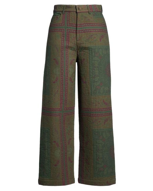 ARIZONA LOVE Green Military Pants Cotton