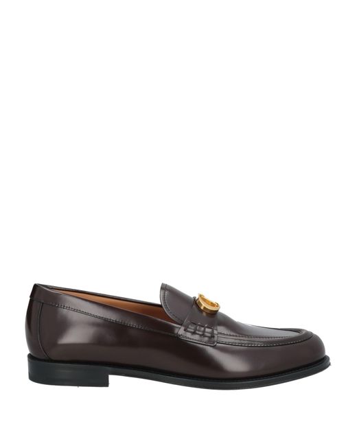 Dior Gray Loafers Leather for men