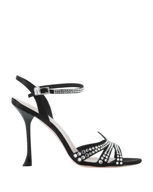 Roger Vivier White Sandals Textile Fibers