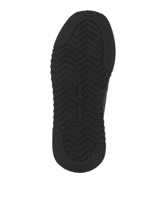 Philippe Model Black Trainers for men