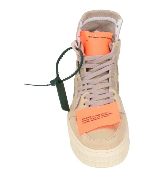 Off-White c/o Virgil Abloh Natural 3.0 Off-court Sneakers