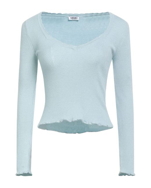Liu Jo Blue Sky Sweater Viscose, Polyester, Polyamide