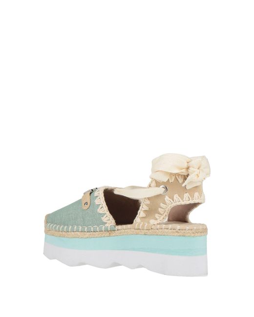 Mou Blue Espadrilles