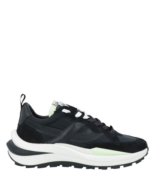 ash black leather trainers