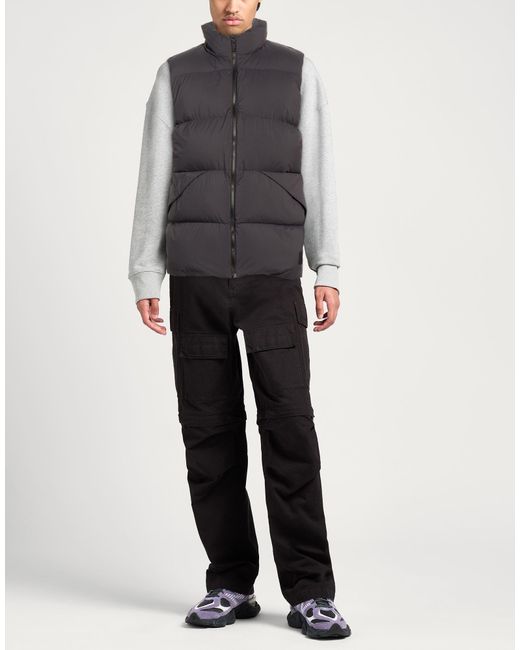 Jack Wolfskin Gray Charcoal Vest Polyamide for men