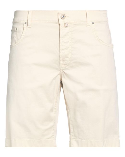 Jacob Cohen Natural Shorts & Bermuda Shorts Cotton, Lyocell, Elastane for men