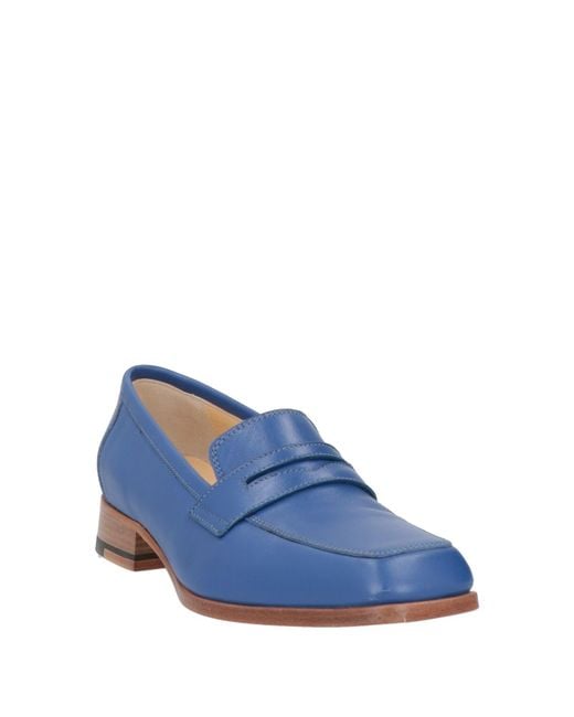 Mocasines Testoni de color Blue