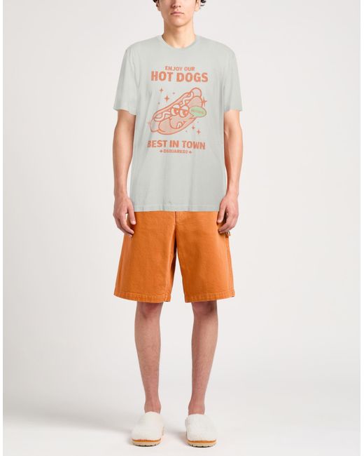 DSquared² White T-Shirt Cotton for men