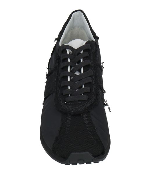 The Row Black Sneakers Textile Fibers