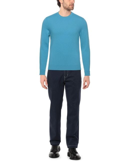 Drumohr Blue Jumper for men