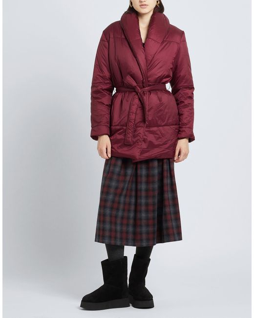 8 by YOOX Red Down Jacket