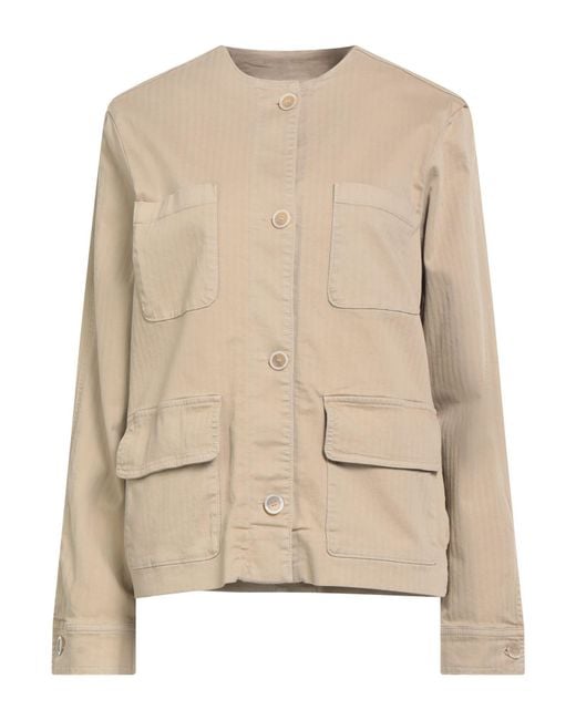 Semicouture Natural Jacket Cotton, Elastane