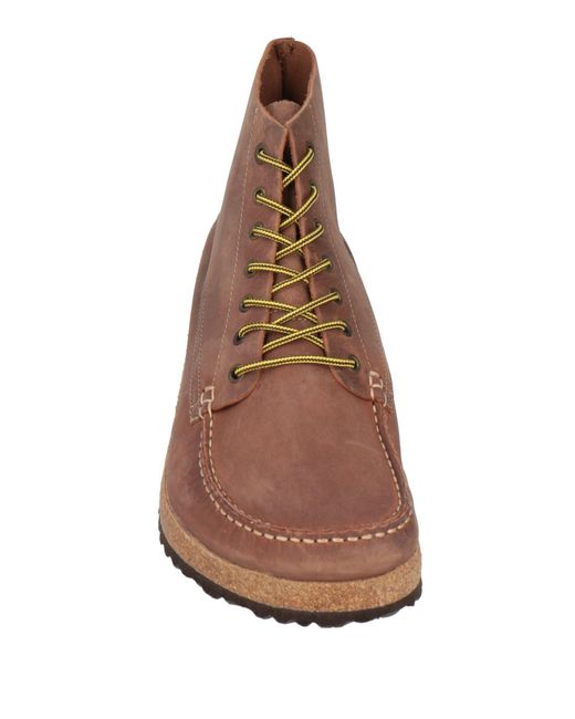 Birkenstock Brown Ankle Boots for men