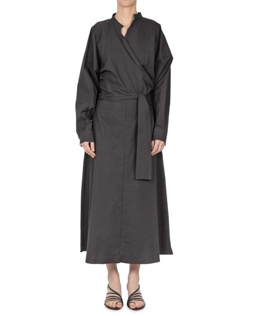 Robe longue Tela en coloris Black