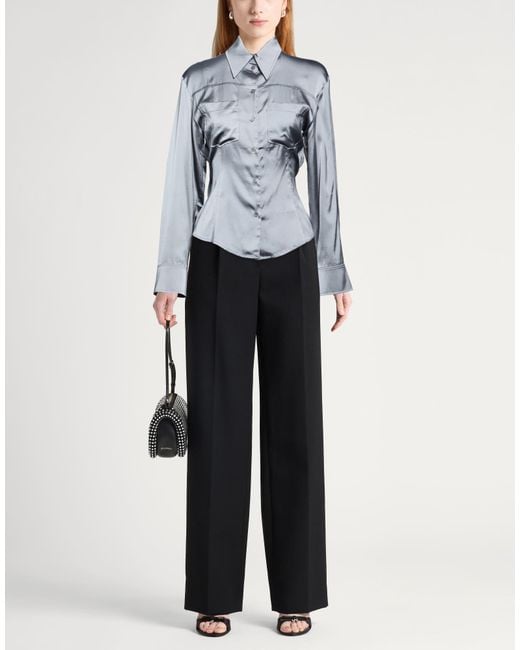 Jacquemus Blue Le Splash Shirt Viscose, Elastane