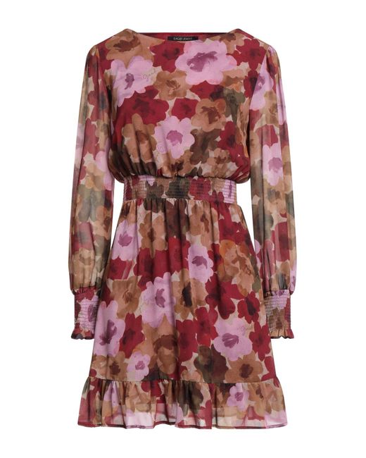 GAUDI Red Mini Dress Polyester